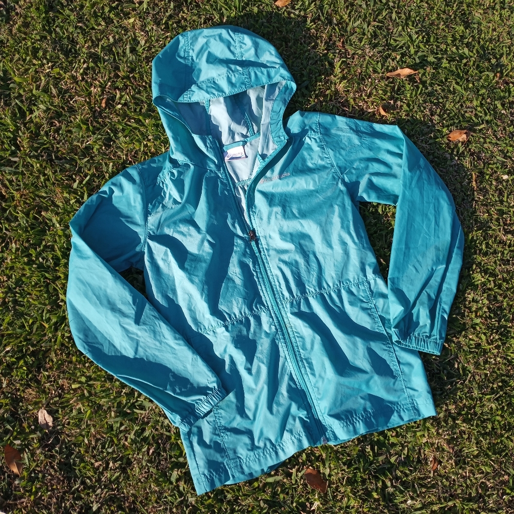☔ Columbia Girls Slippery Slope Rain Jacket☔